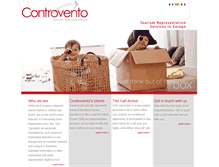 Tablet Screenshot of controvento.org